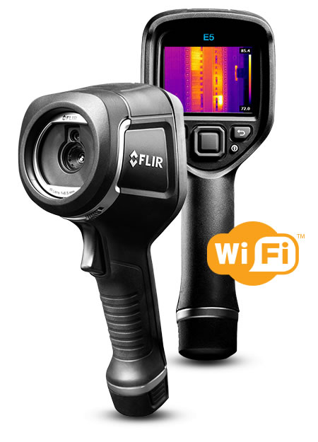 Câmera de infravermelho com   MSX® e WI-FI E5-XT
