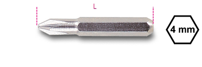 1256ph - bit phillips longo 4mm 