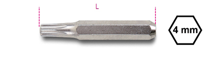 1256tx - bit torx longo 4mm 