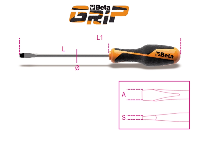 1260 - chave de fenda beta grip 
