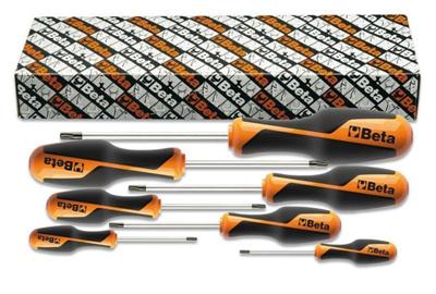 1268rtx/s8 - jogo de chave torx com guia beta grip 