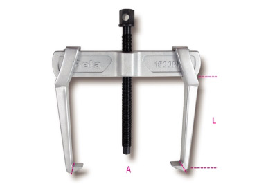 1500n - extrator 2 garras deslizantes 