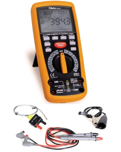 1760/ohm - multímetro/megohmetro para testes de isolamento de alta tensão com indicador   