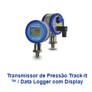Transmissor de Pressão Track-It ™ / Data Logger com Display 