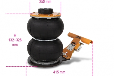 3061/2t - macaco hidráulico com bolsa inflável 