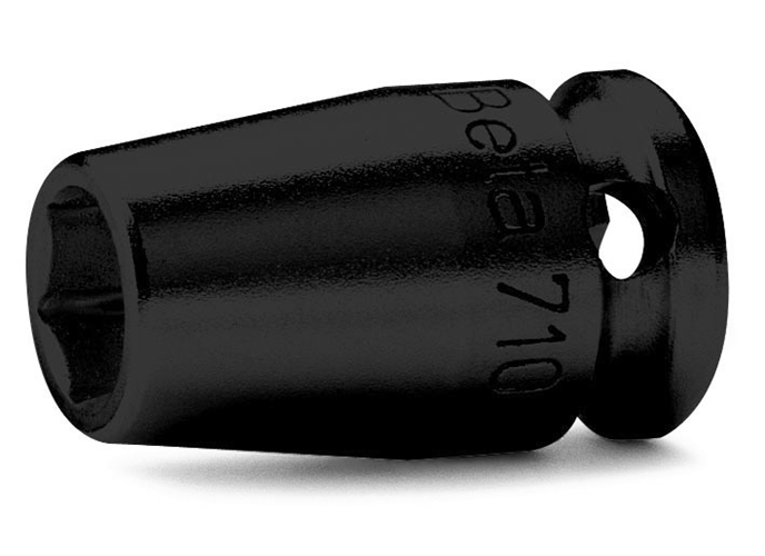 710 - soquete de impacto quadra 3/8" sextavado 