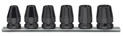 720ftx/sb6 - jogo soquete de impacto torx 1/2 em suporte metálico 