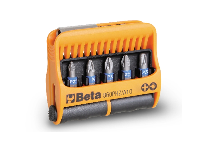 860phz/a10 - jogo de bits philips e pozidriv com acessório 1/4 