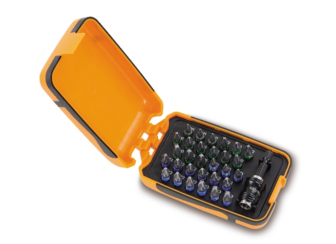 860phz/a31 - jogo de 30 bits com punho rápido magnético, em estojo 