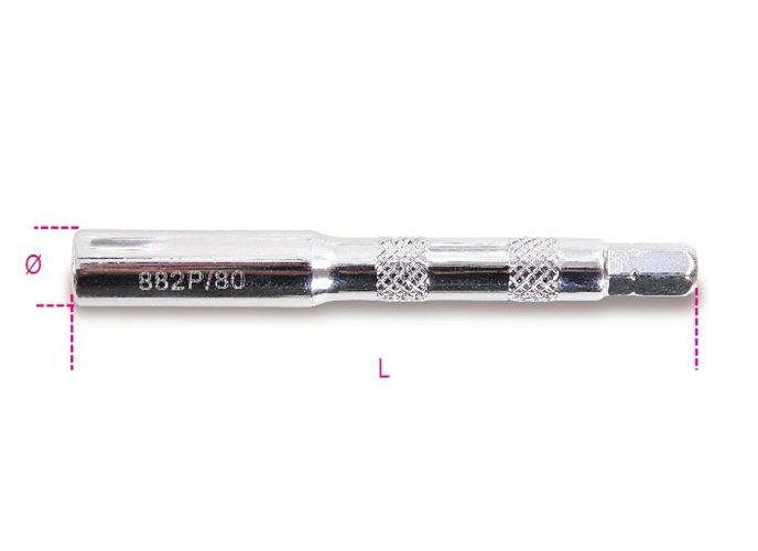 882p/80 - extensão magnética para bits 1/4 
