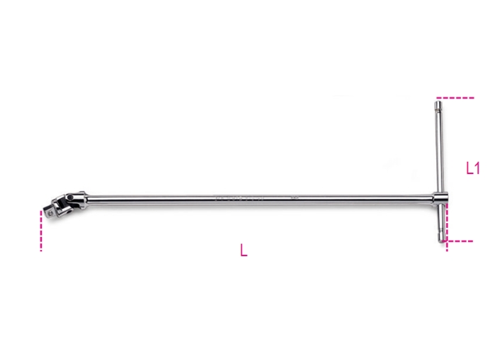 900/40 - extensão em t articulado com quadra 1/4 