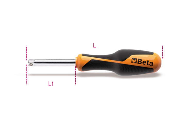 900bg/30c - chave soquete com quadra 1/4 