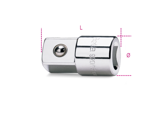 920/16 - adaptador fêmea 1/2" para macho 3/4 