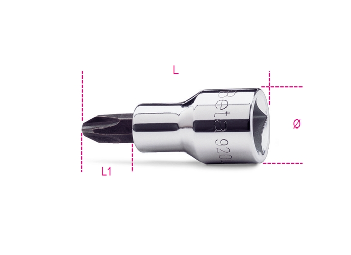 920ph - soquete ponta philips quadra 1/2 