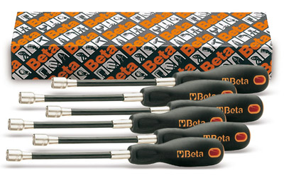 943fl/s6 - jogo de chave canhão sextavado com cabo flexÃvel 