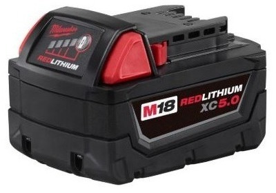 Bateria 18v 5ah Ions de Litio-48-11-1850 